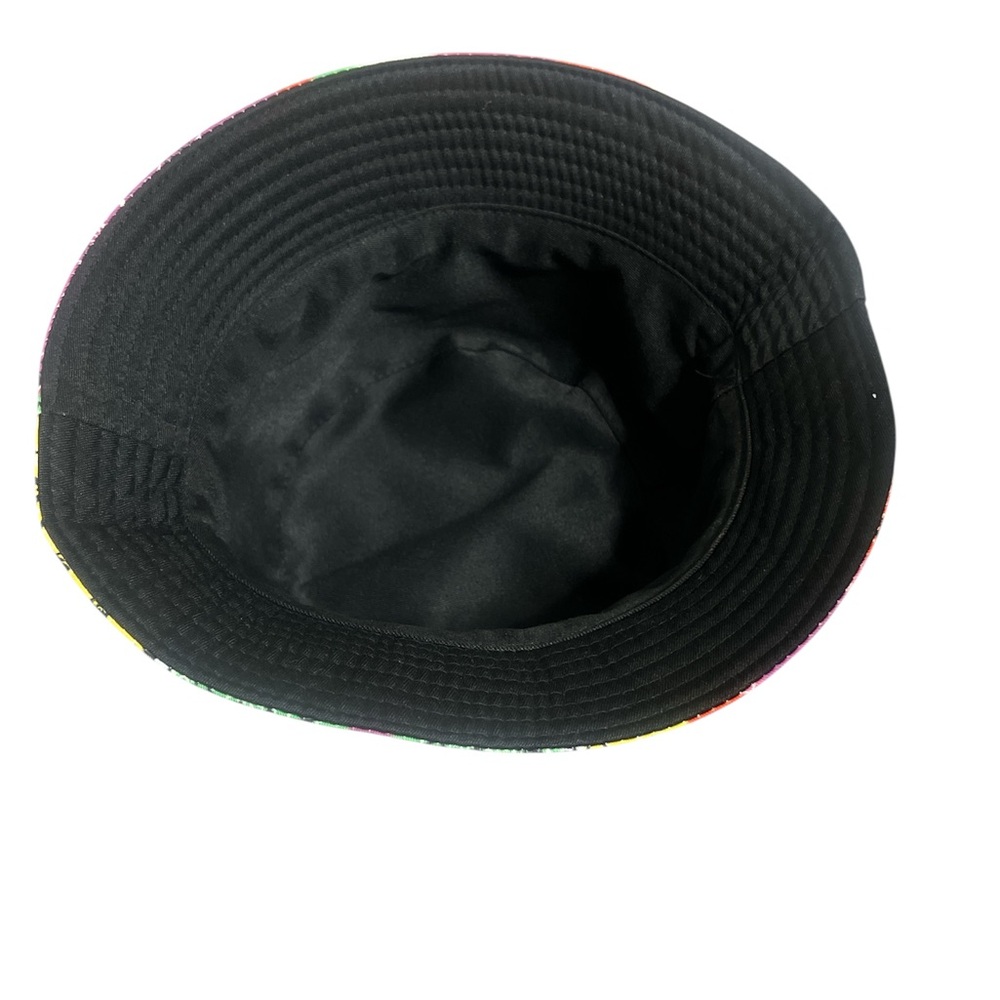Reversible Colorful Paisley Bucket Hat. - Picture 2 of 3